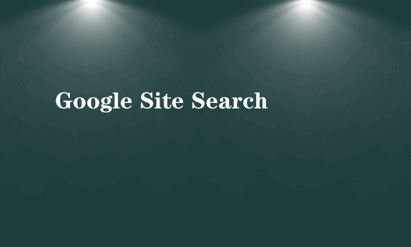 Google Site Search