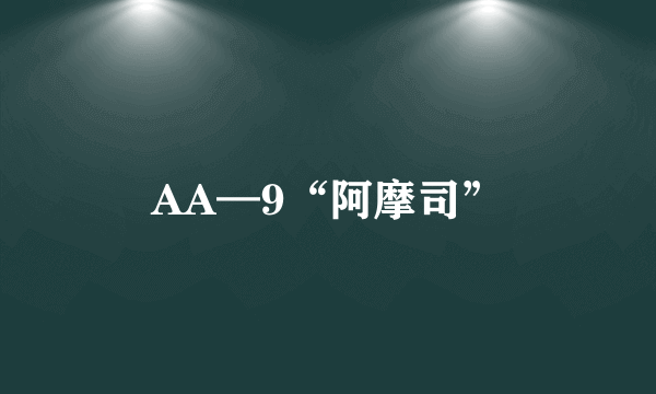 AA—9“阿摩司”