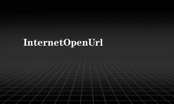 InternetOpenUrl