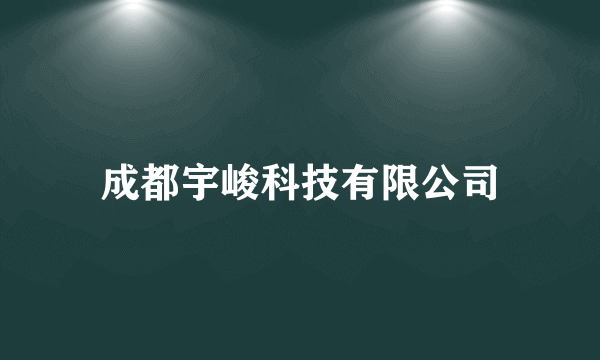 成都宇峻科技有限公司