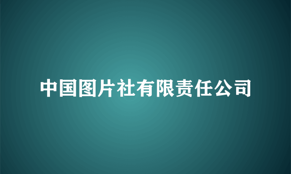 中国图片社有限责任公司