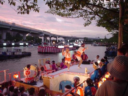 天神祭（日本夏日祭中的三大祭日之一）