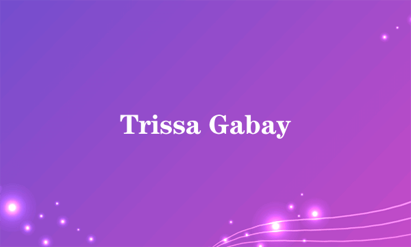 Trissa Gabay