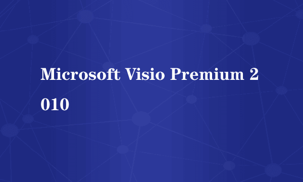 Microsoft Visio Premium 2010