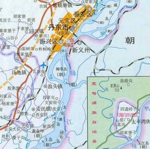 黄金坪和威化岛经济区