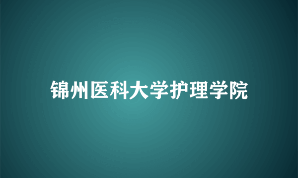 锦州医科大学护理学院