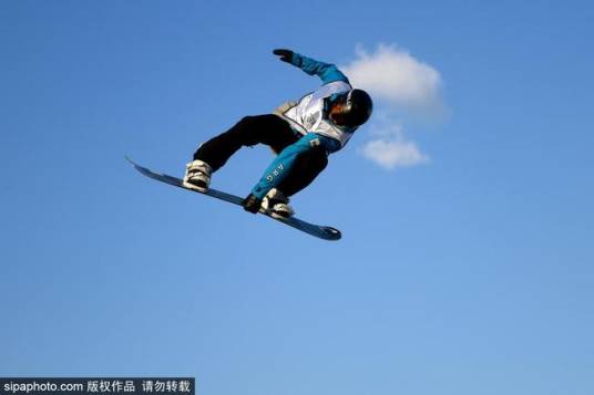 沸雪北京国际雪联单板滑雪大跳台世界杯