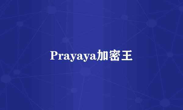 Prayaya加密王