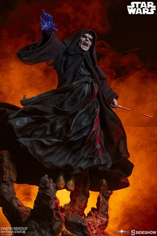 Sideshow《星球大战》达斯西迪厄斯Darth Sidious 21寸雕像