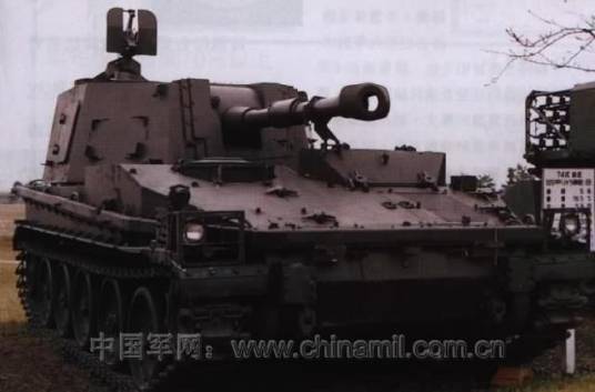 74式105mm自行榴弹炮