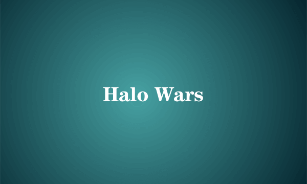 Halo Wars