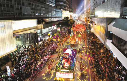 香港新春花车巡游