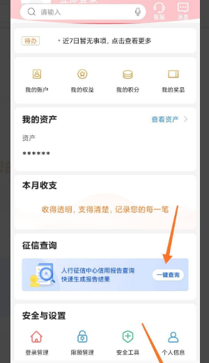 怎么在手机上查征信报告