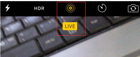 iphone怎么拍live photos