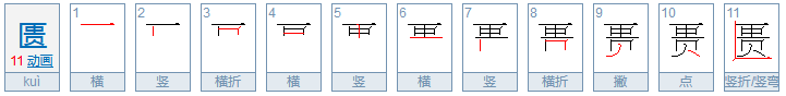 匮怎么读？