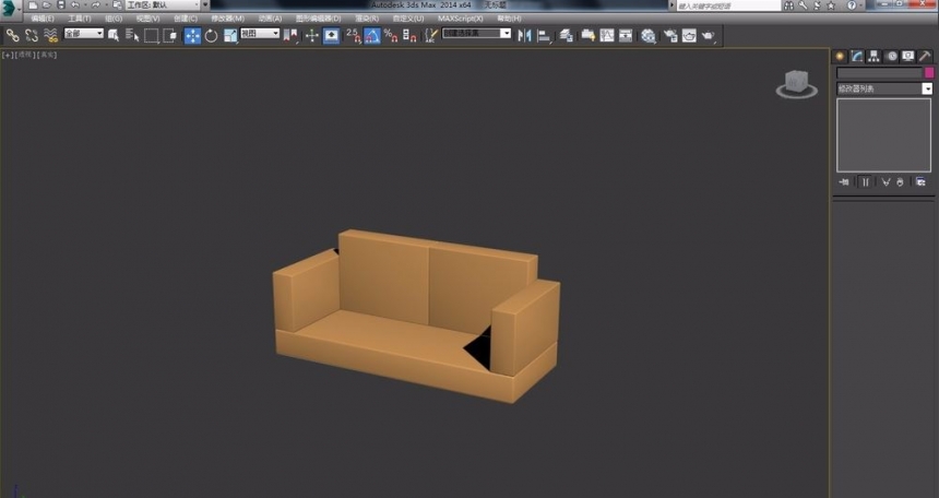 3dmax如何制作沙发