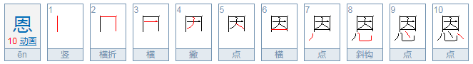 【恩】是什么意思