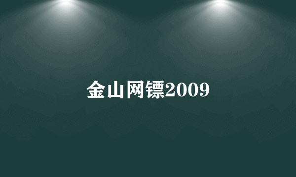 金山网镖2009