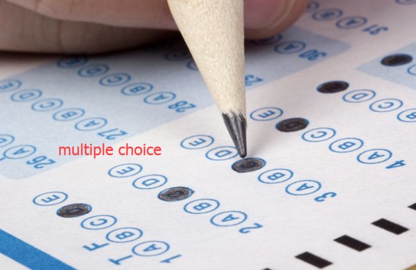 multiple choice 到底是从多项选择中选还是多选几个答案