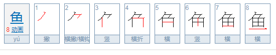 鱼儿的拼音