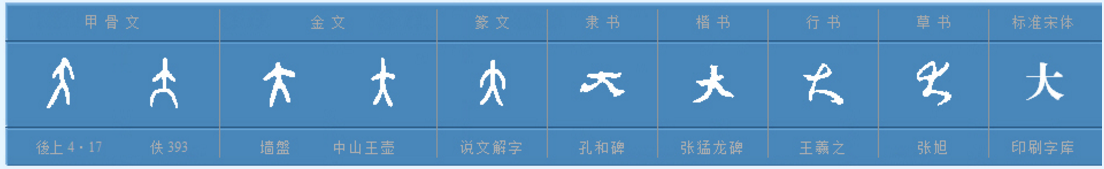 大的多音字