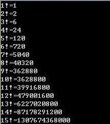 n的阶乘等于什么