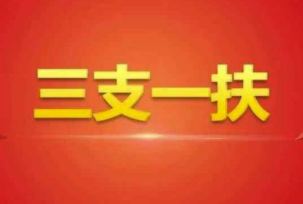 三支一扶2023报名时间