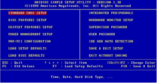 advanced bios features是什么意思