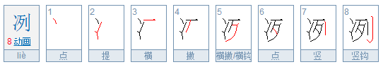 寒风凛冽的冽是什么意思?