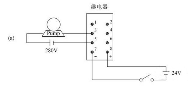 继电器怎么接线图