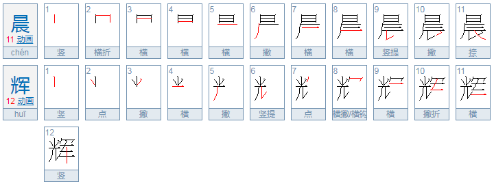 晨辉是什么意思