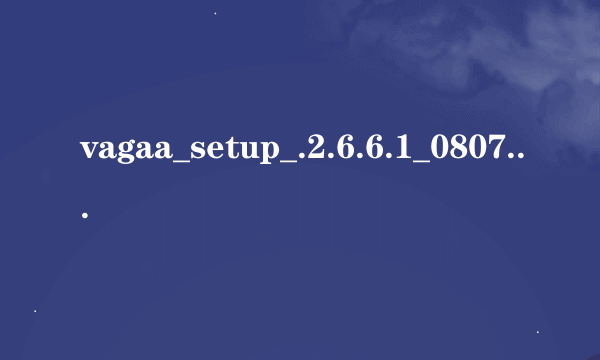 vagaa_setup_.2.6.6.1_080725.exe怎么删除?