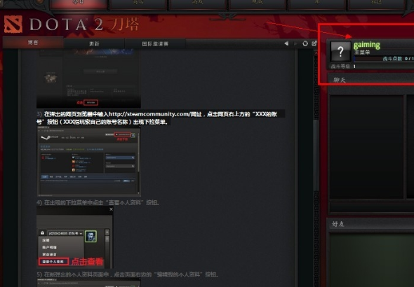 DOTA2怎么改名字啊？