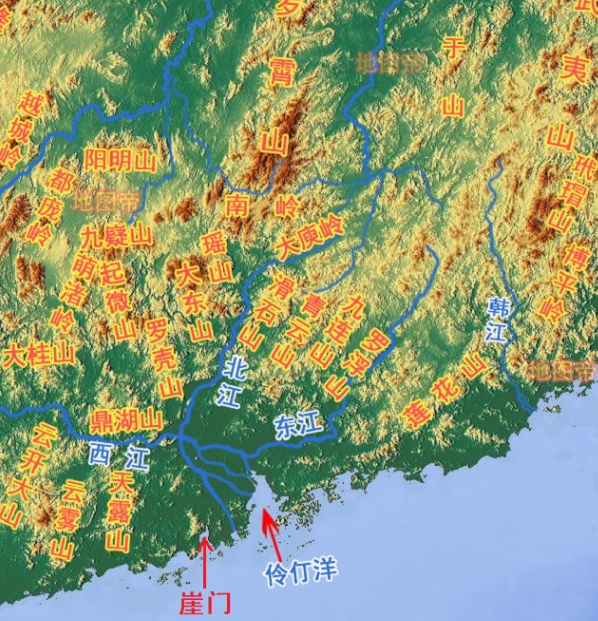 崖山之战蒙元灭亡南宋，那么当时的崖山在什么地方？