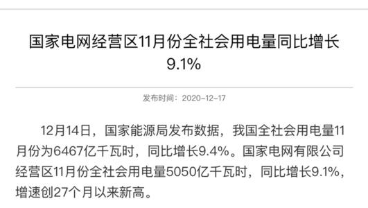 对于国家电网发布的黑龙江省限电通知怎么看?