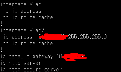 如何给cisco 2960 交换机配置IP地址