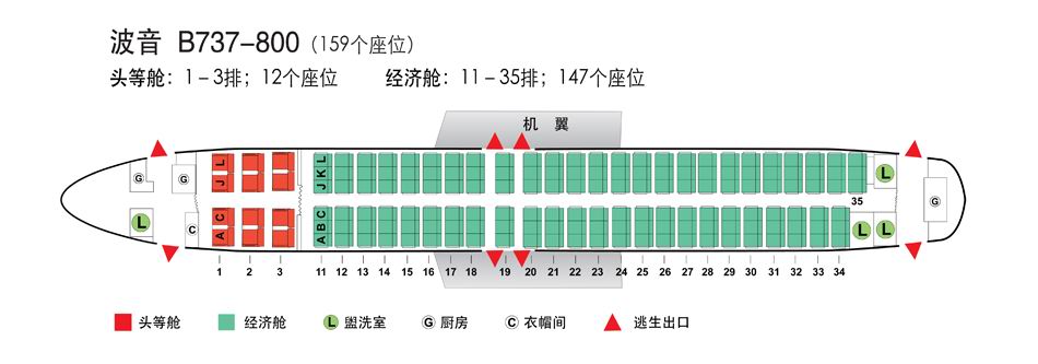 广州飞万州（CA4336）的票，飞机是国行的波音73G机型，想选一个好点的看风景的位置