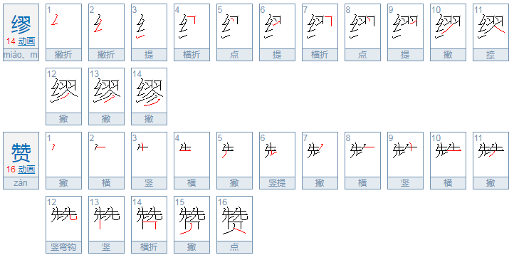 缪赞和谬赞的区别是什么？