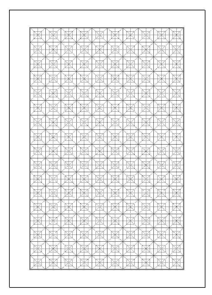 求大神帮忙做一个回米格练字模版。要求如下