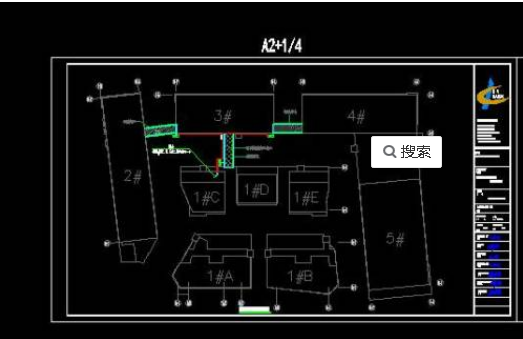 CAD中A2＋3/4（A2＋1/4）什么意思