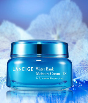 兰芝的water bank moisture和water sleeping使用顺序