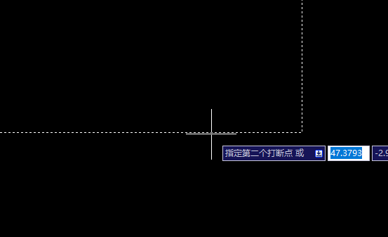 CAD打断于点的快捷键