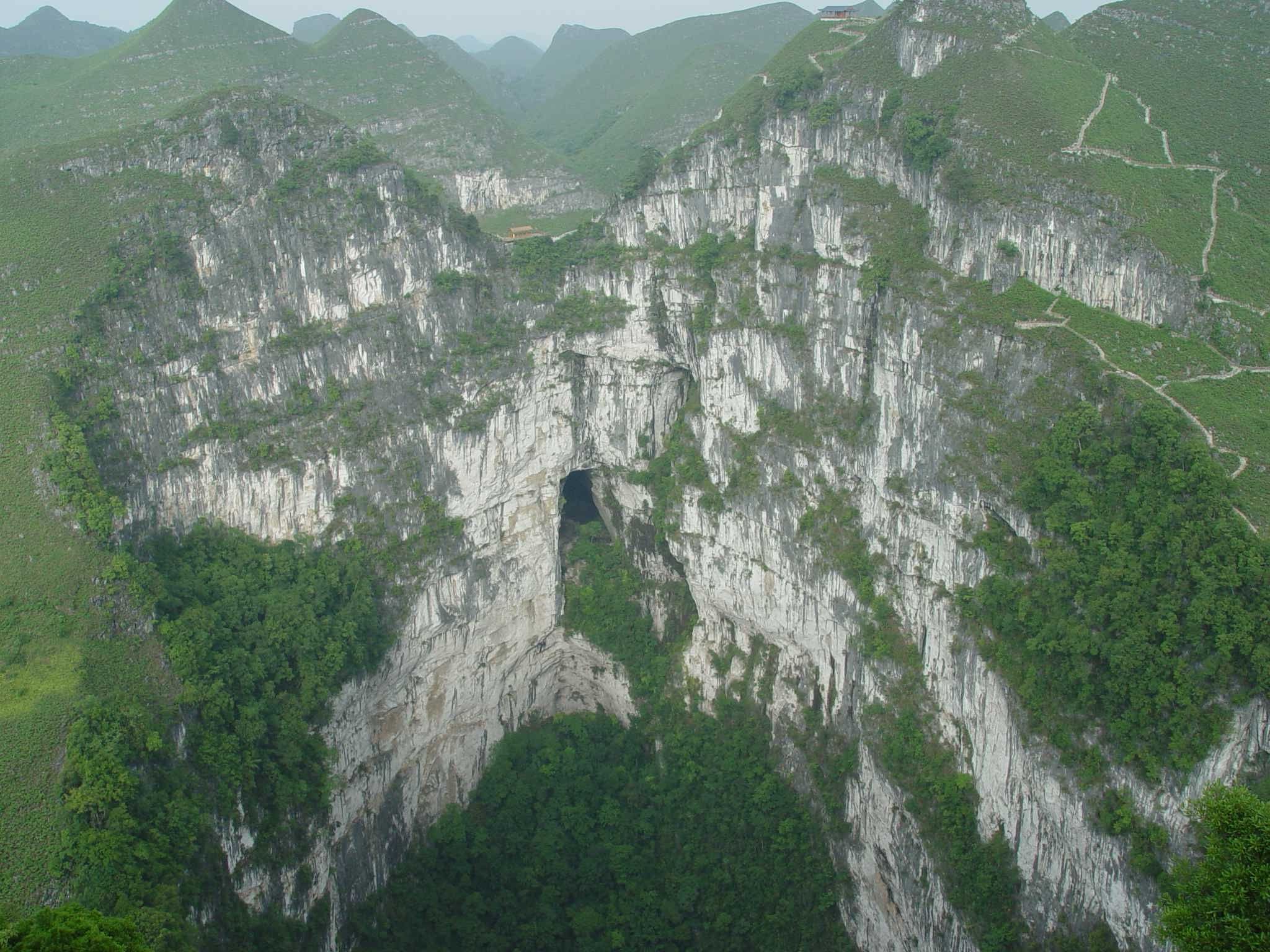 乐业天坑群的主要景点