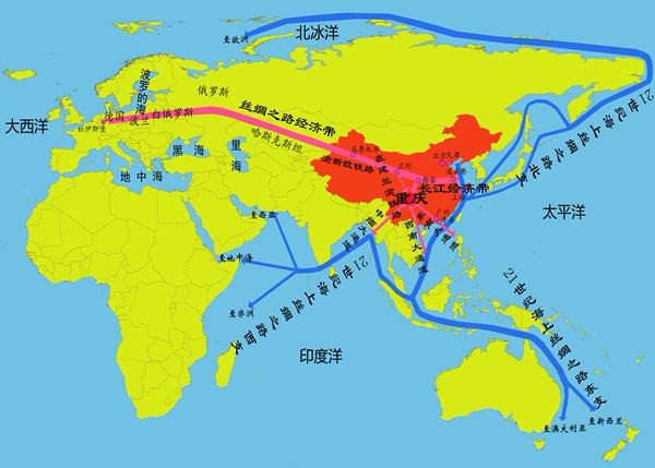 一带一路战略得到多少个国家的相应