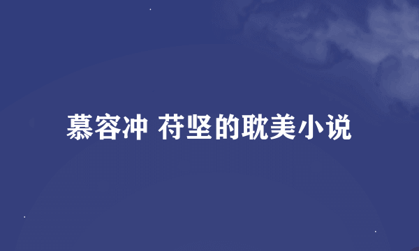 慕容冲 苻坚的耽美小说