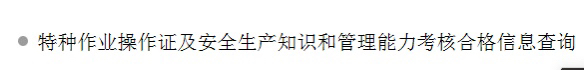 为什么山东安监局政务无法查询焊工证一点击就是空白难道这个网站不是给我们用的？