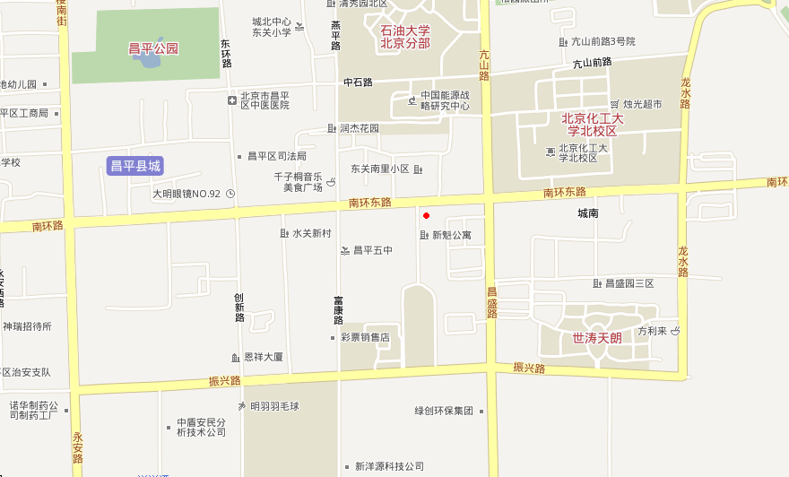 谁知道北京市昌平区建委的地址？