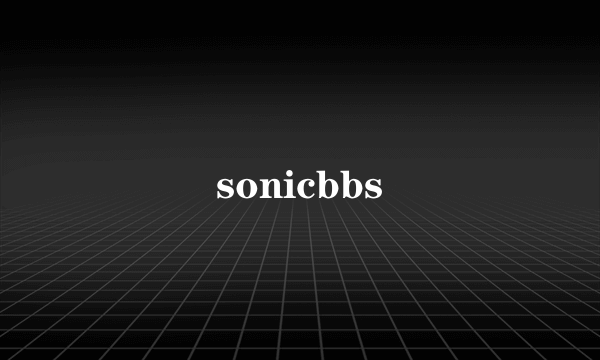 sonicbbs