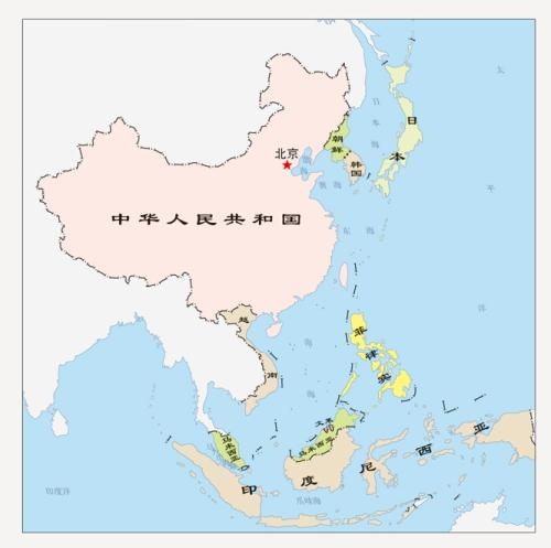 在海上我国与哪些国家或两百海里专属经济区