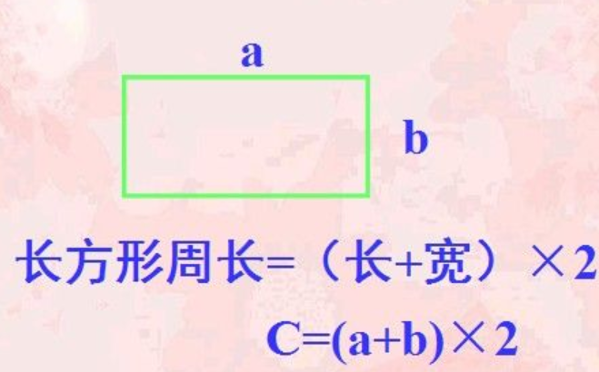 长方形的周长公式和面积公式是什么?